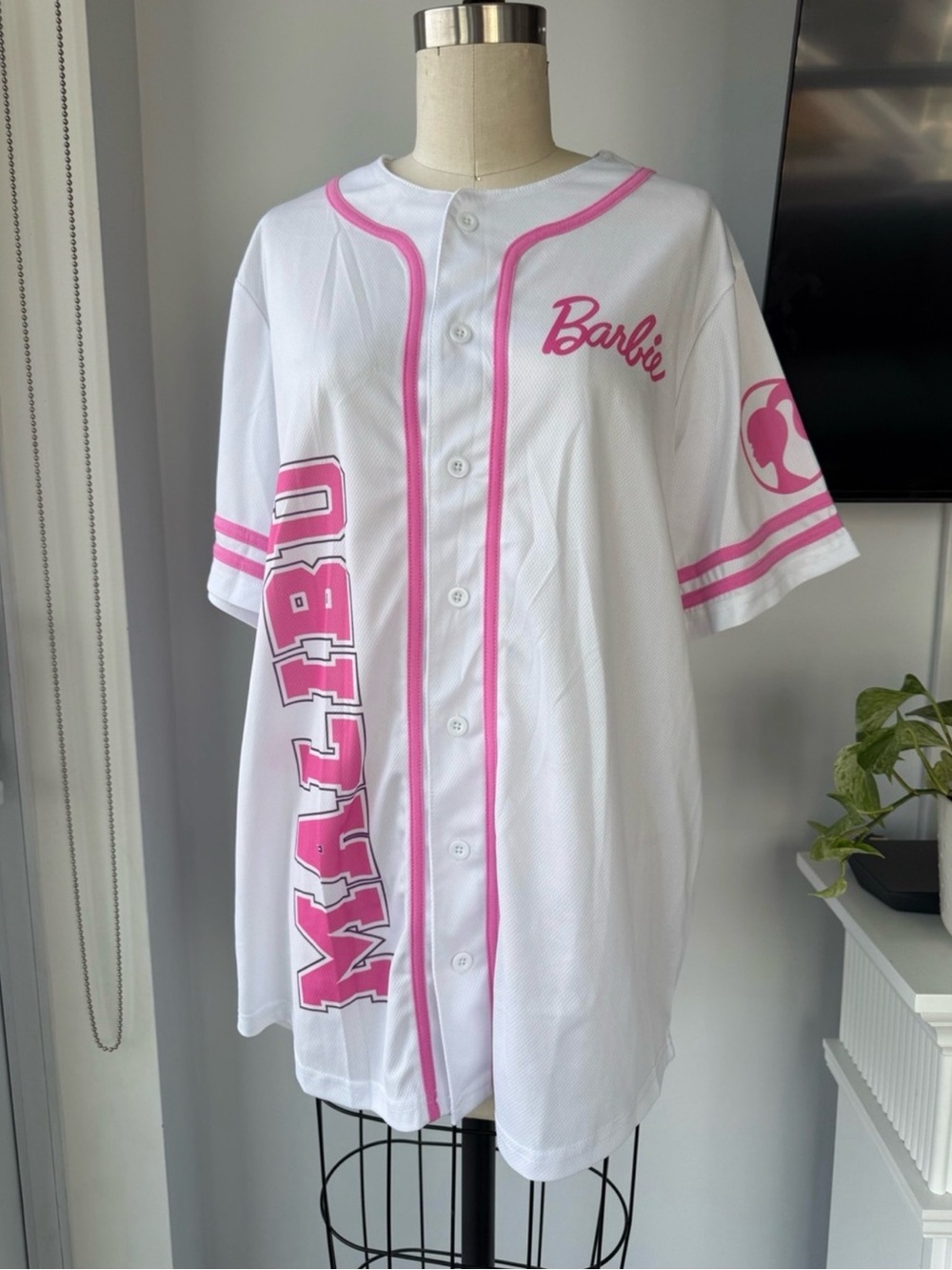 New Malibu Barbie Baseball Jersey